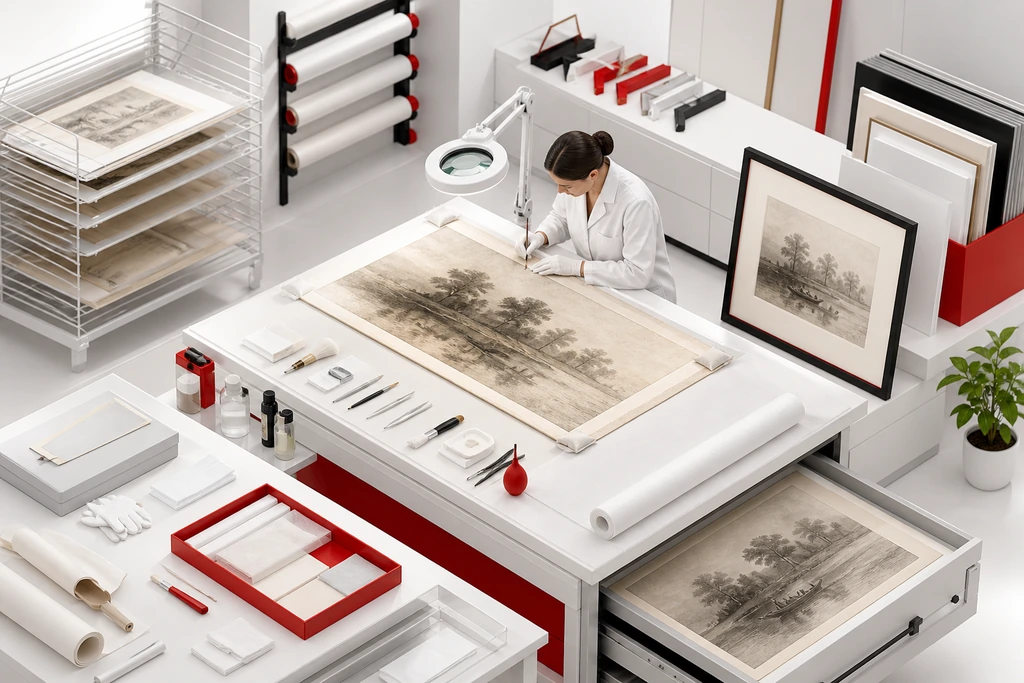 Conservation préventive et encadrement professionnel